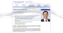 Desktop Screenshot of nesbittmd.net